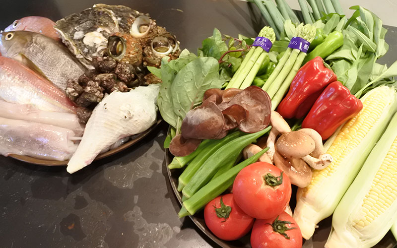 麺や菜のこだわり 食材